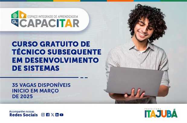  Curso Técnico Inédito em Itajubá